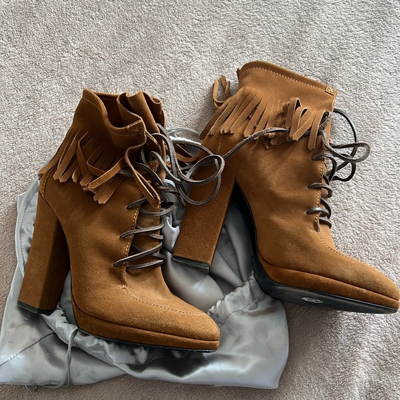 Zanotti Suede Boots - Picture 2 of 6